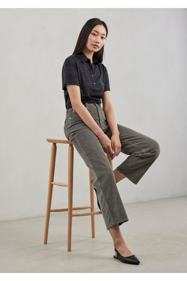 Fashion Biz Womens Orbit Short Sleeve Polo P410LS