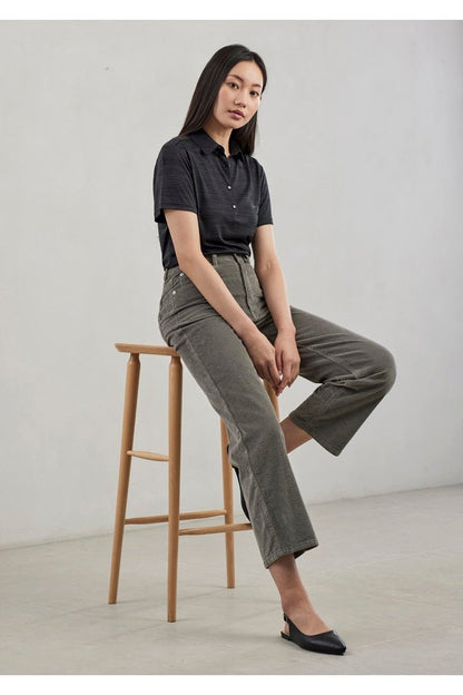 Fashion Biz Womens Orbit Short Sleeve Polo P410LS