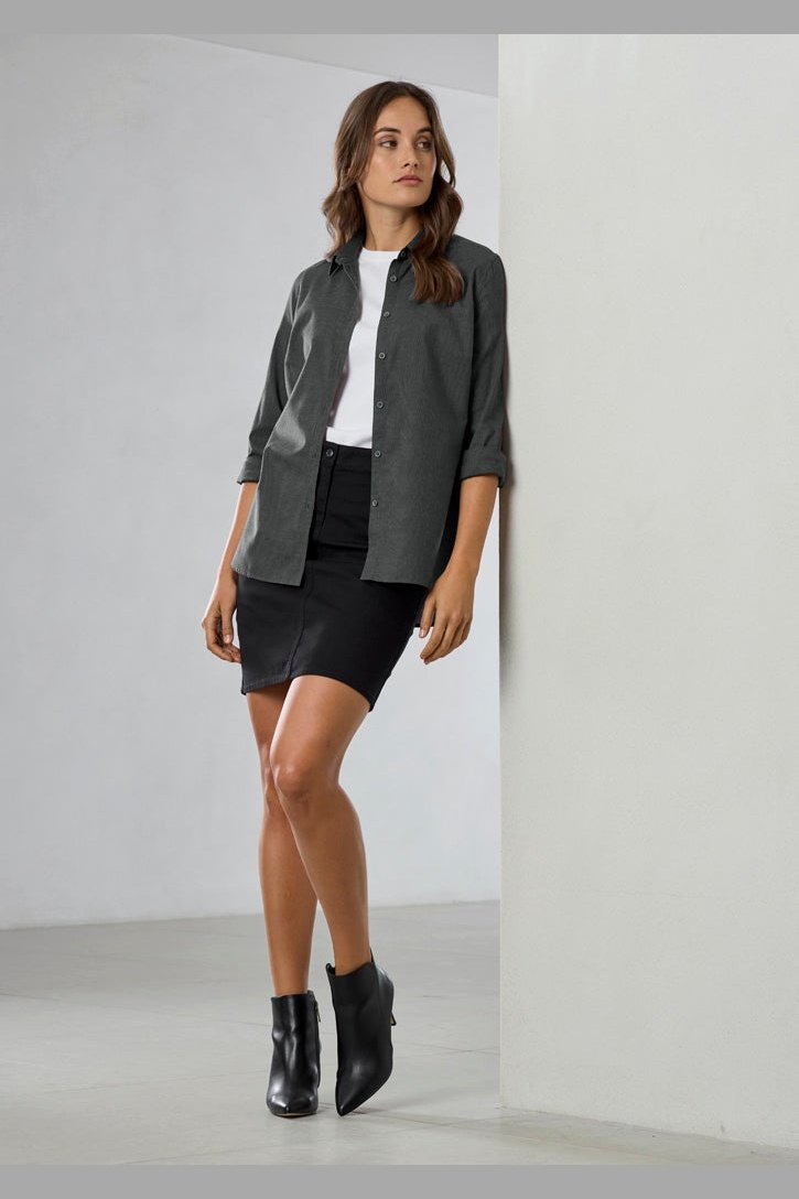 Fashion Biz Womens Soul Long Sleeve Shirt S421LL