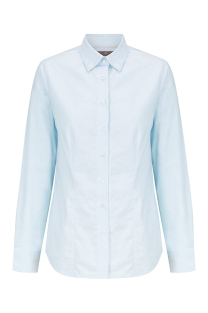 Gloweave Career Womens Cotton Oxford Shirt - 2103WL - Blue