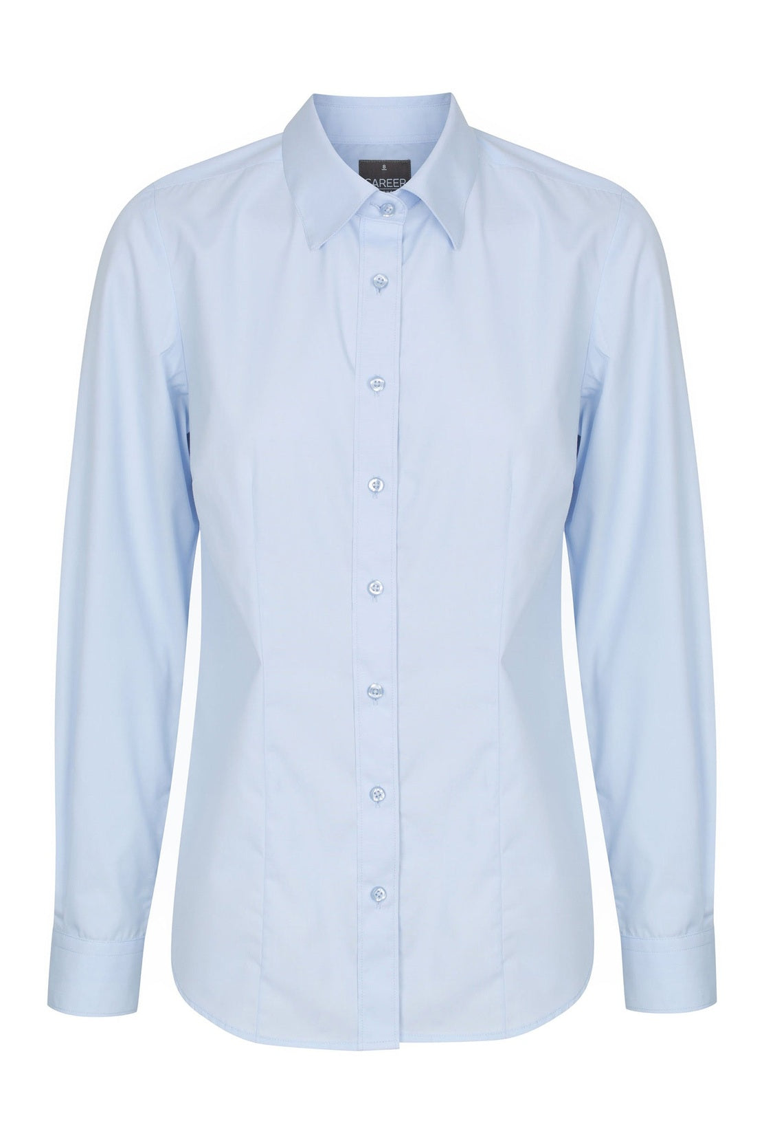 Gloweave Career Plain Poplin Classic Fit Shirt - 1520WL - Sky