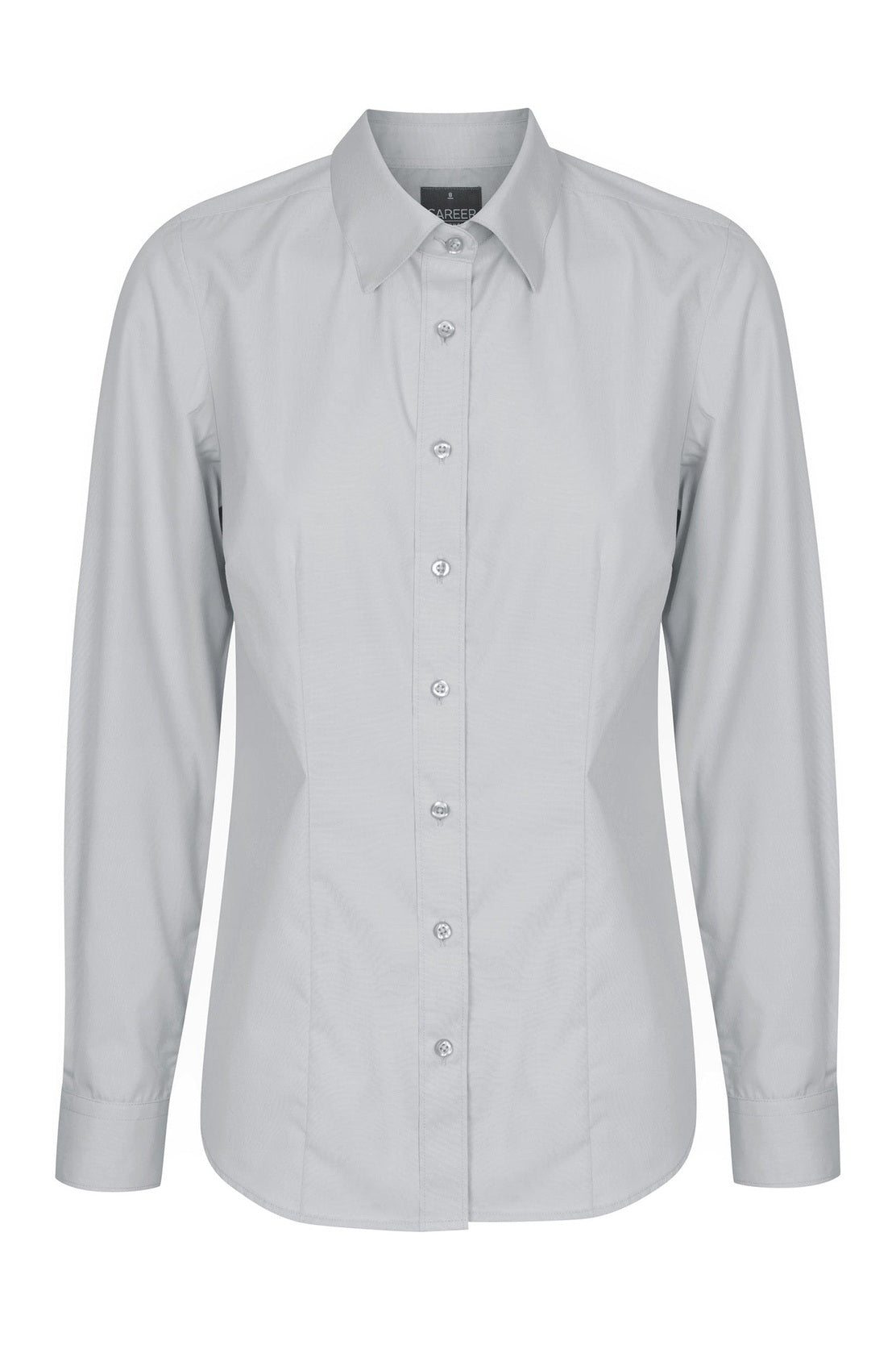 Gloweave Career Plain Poplin Classic Fit Shirt - 1520WL - Silver