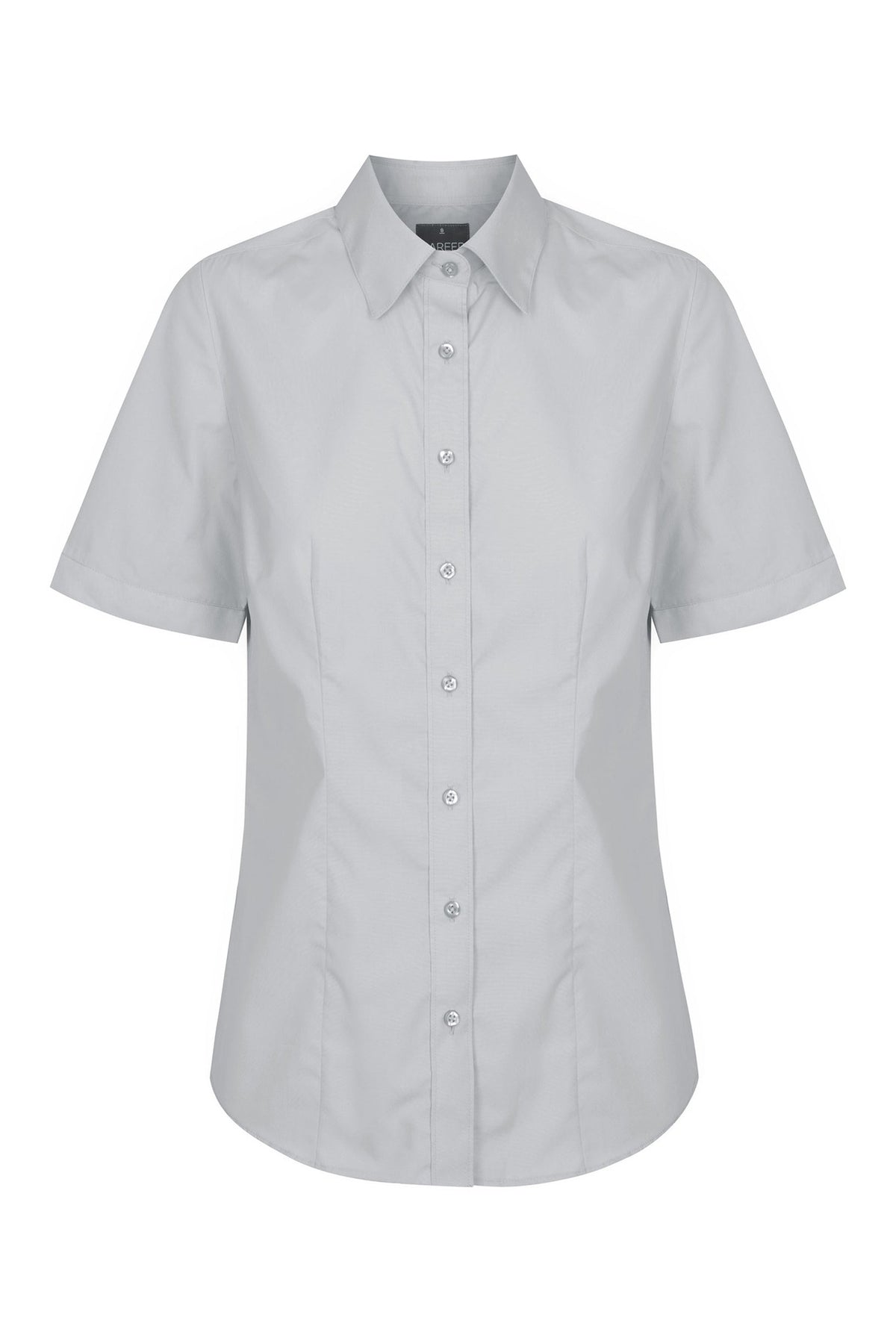 Gloweave Career Plain Poplin Classic Fit Shirt - 1520WS - Silver