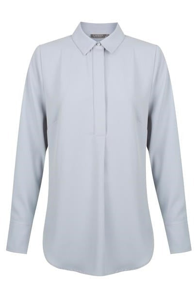 Gloweave L Slv 1/2 Placket Blouse 1797WL