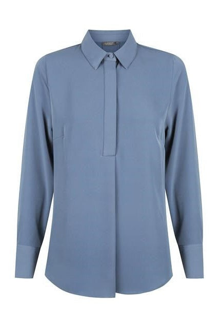 Gloweave L Slv 1/2 Placket Blouse 1797WL
