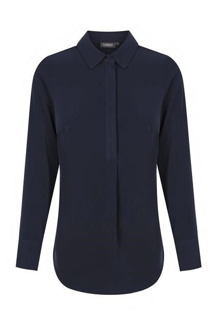 Gloweave L Slv 1/2 Placket Blouse 1797WL
