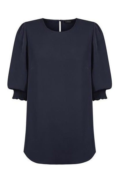 Gloweave Short Slv Shirred Cuff Blouse 1799WZ