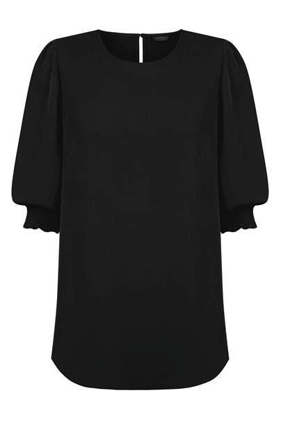 Gloweave Short Slv Shirred Cuff Blouse 1799WZ
