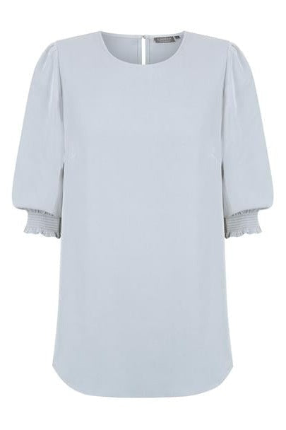 Gloweave Short Slv Shirred Cuff Blouse 1799WZ