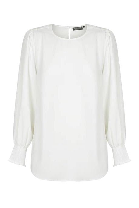 Gloweave Women's Shirred Cuff Top 1796WL