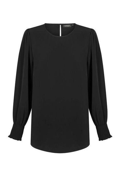 Gloweave Women's Shirred Cuff Top 1796WL