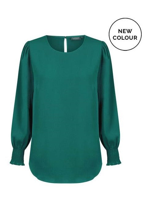 Gloweave Women's Shirred Cuff Top 1796WL