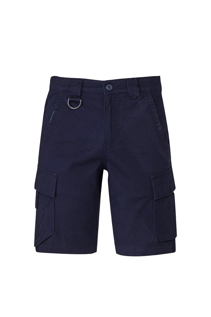 Syzmik Mens Streetworx Curved Cargo Short - ZS360 - Navy