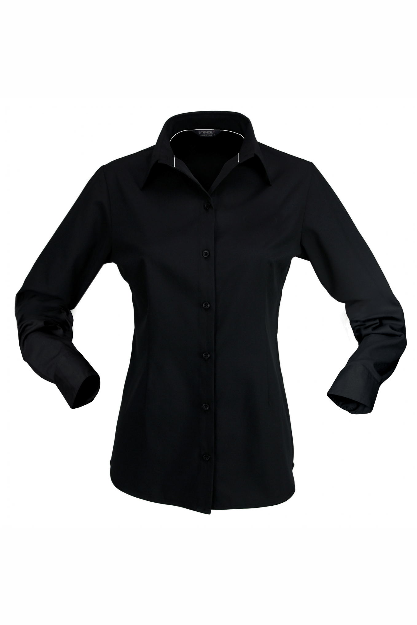 STENCIL LADIES CANDIDATE SHIRT L/S 2135L