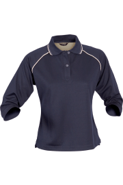 STENCIL LADIES COOL DRY POLO 3/4S 1140