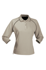 STENCIL LADIES COOL DRY POLO 3/4S 1140