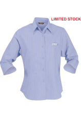 STENCIL LADIES PINPOINT SHIRT 3/4S 2125