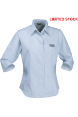 STENCIL LADIES PINPOINT SHIRT 3/4S 2125