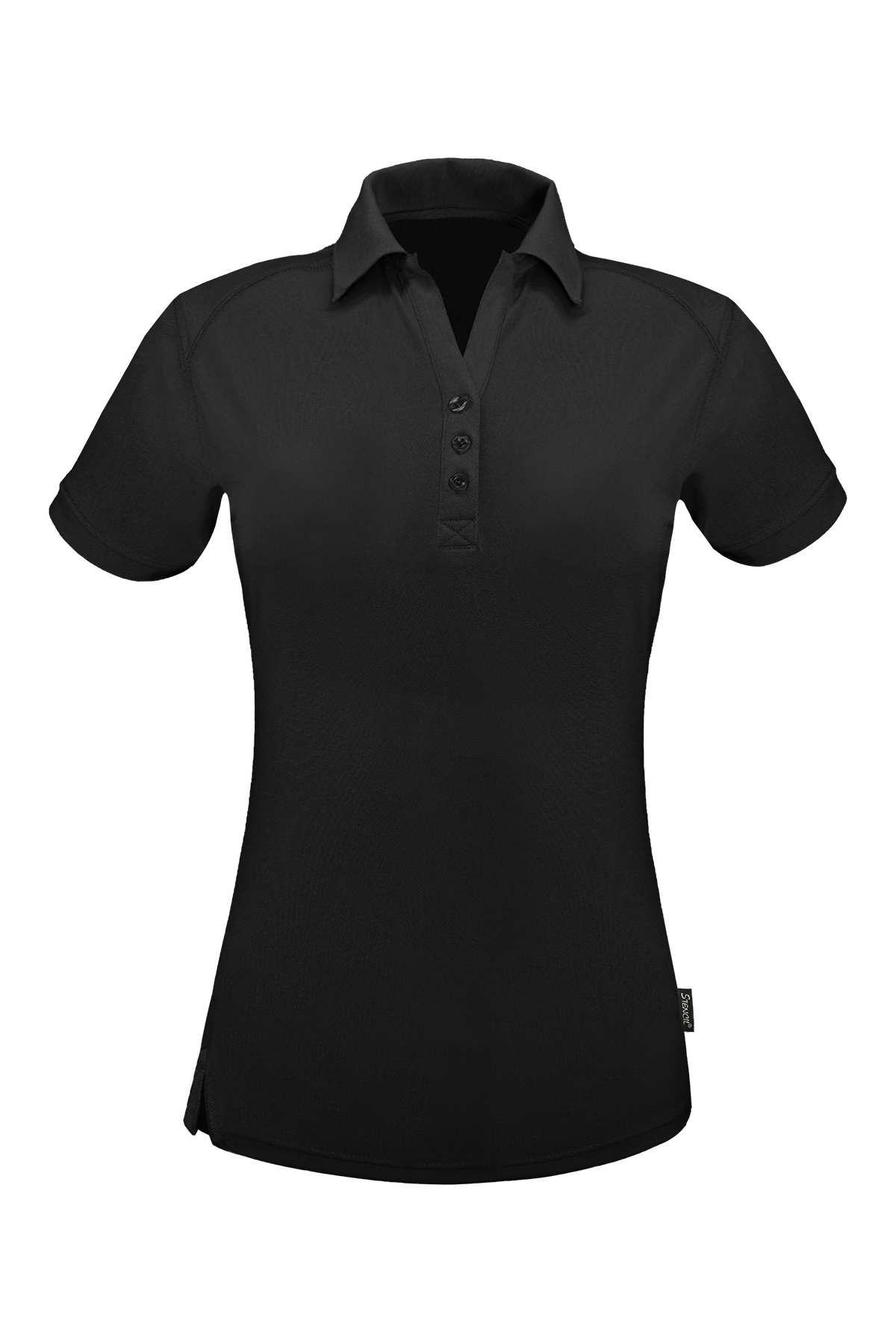 Stencil Ladies Sorona Polo S/S - 1166 - Black