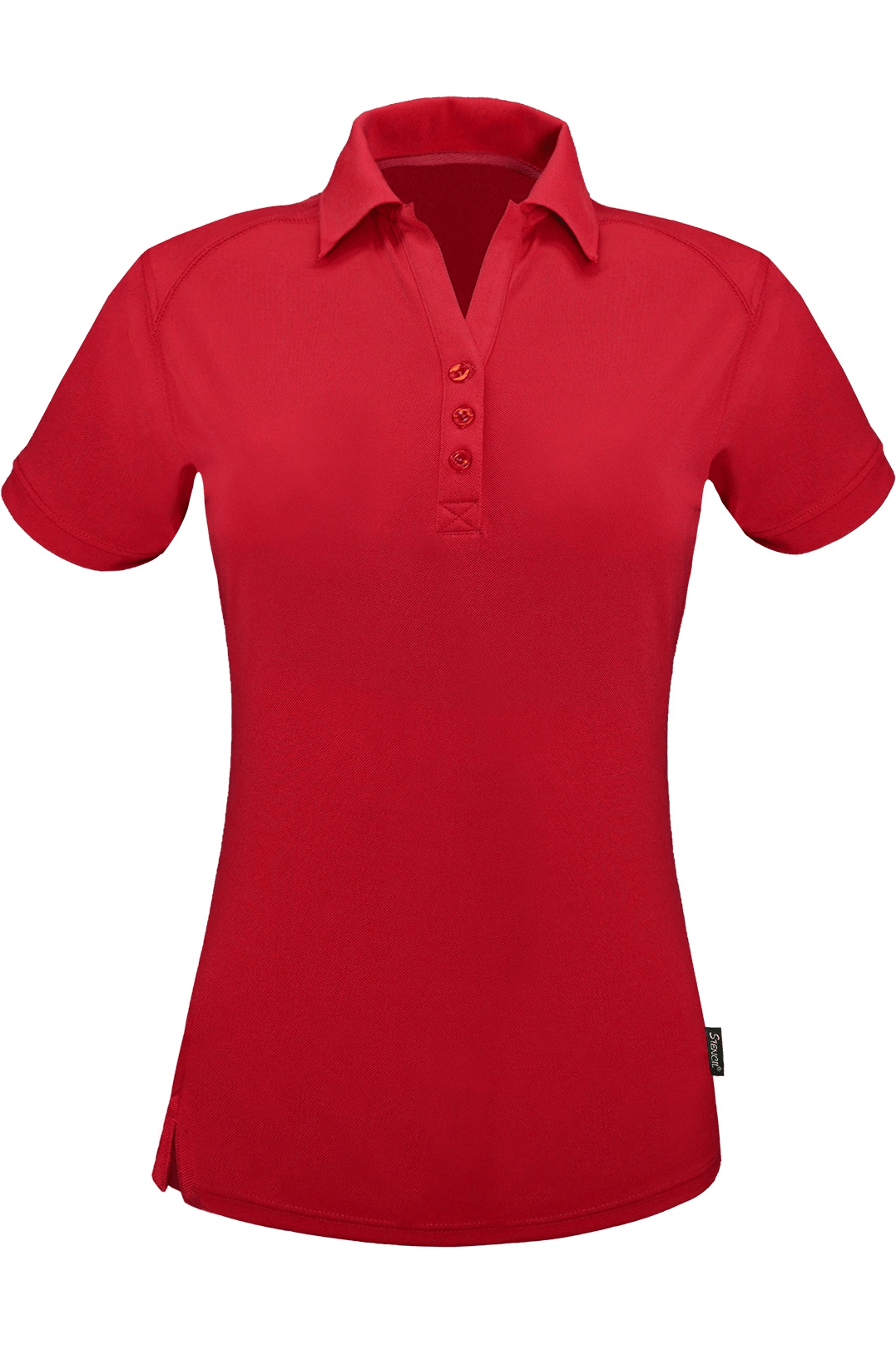 Stencil Ladies Sorona Polo S/S - 1166 - Red