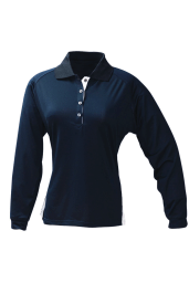 STENCIL LADIES TEAM POLO L/S 1142