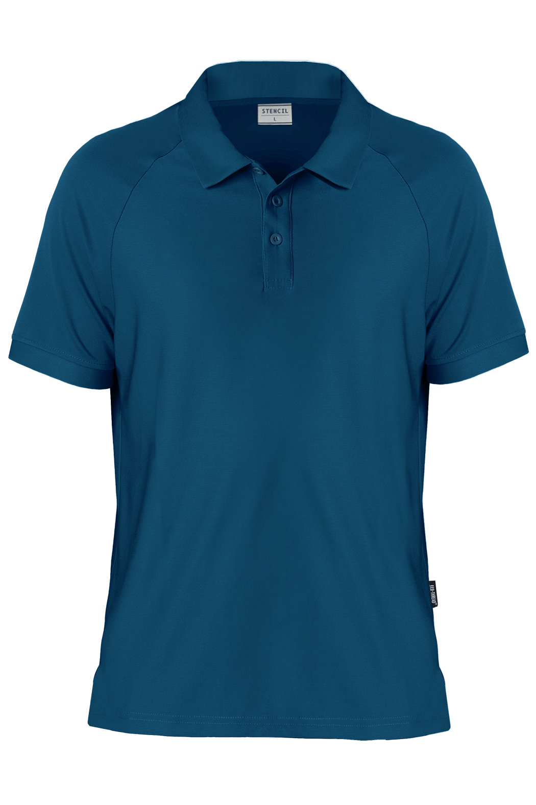 Stencil Mens Infinity Polo S/S - 1067 - DenimBlue