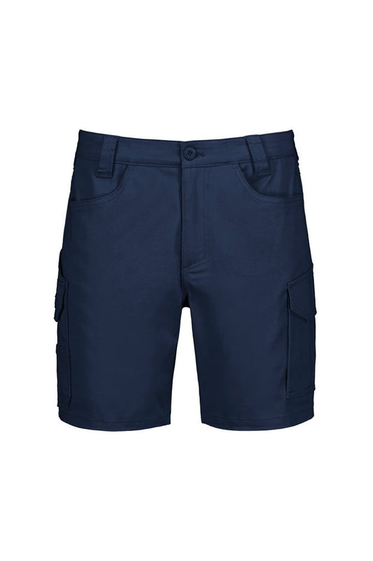 Syzmik Mens Essential Stretch Cargo Short - ZS235 - Navy