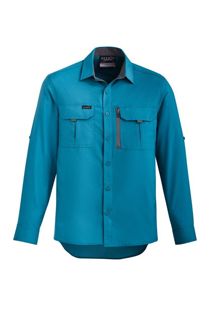 Syzmik Mens Outdoor Long Sleeve Shirt - ZW460 - Diesel