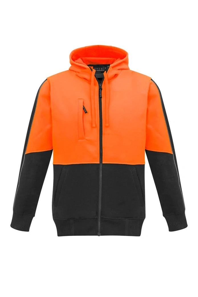 Syzmik Unisex Hi Vis Full Zip Hoodie ZT485