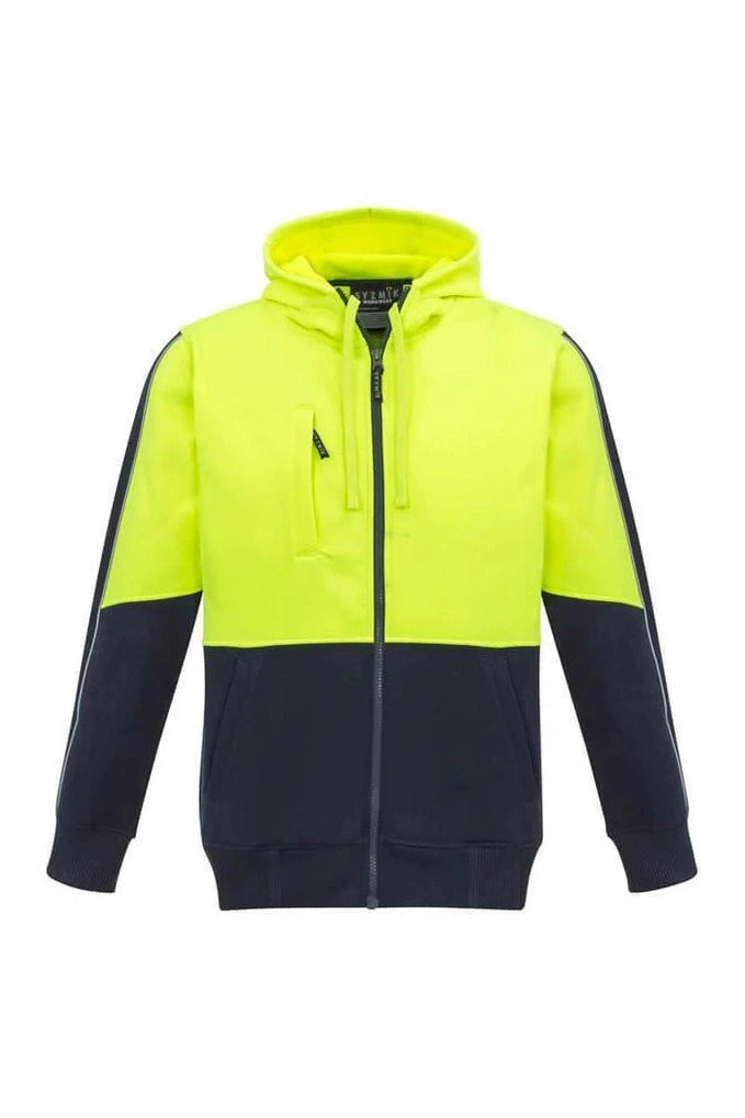 Syzmik Unisex Hi Vis Full Zip Hoodie ZT485