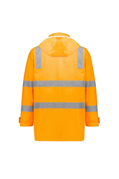 Syzmik Unisex Hi Vis VIC Rail 4 In 1 Waterproof Jacket ZJ580