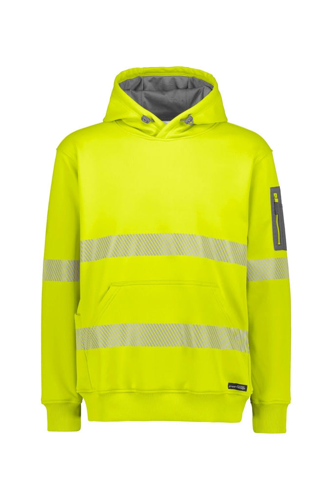 Syzmik Unisex Streetworx Water Resistant Hoodie with Segmented Tape - ZT867 - Yellow