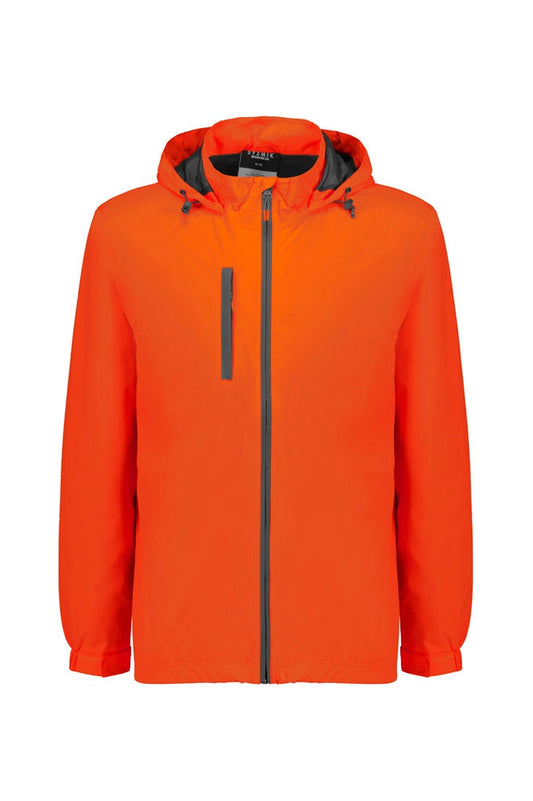 Syzmik Unisex Super Light Packable Rain Jacket - ZJ260 - Orange