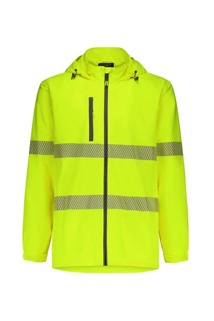 Syzmik Unisex Super Light Segmented Tape Packable Rain Jacket ZJ560