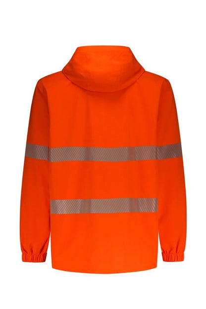 Syzmik Unisex Super Light Segmented Tape Packable Rain Jacket ZJ560