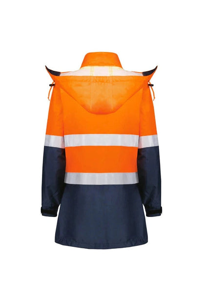 Syzmik Womens Hi Vis Ultralite Waterproof Jacket ZJ757