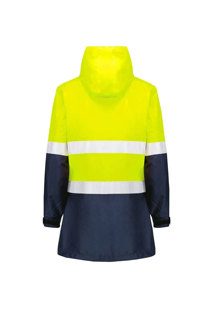 Syzmik Womens Hi Vis Ultralite Waterproof Jacket ZJ757