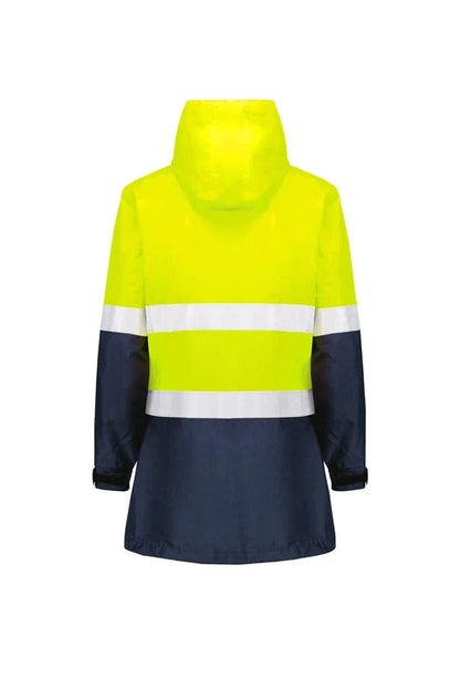 Syzmik Womens Hi Vis Ultralite Waterproof Jacket ZJ757