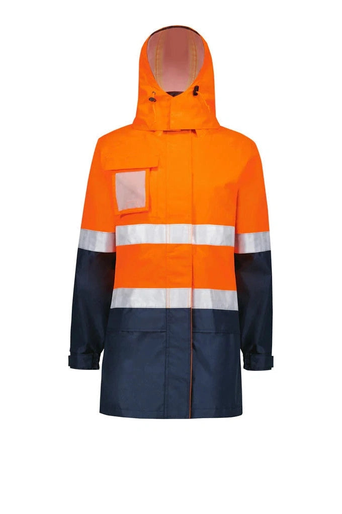 Syzmik Womens Hi Vis Ultralite Waterproof Jacket ZJ757