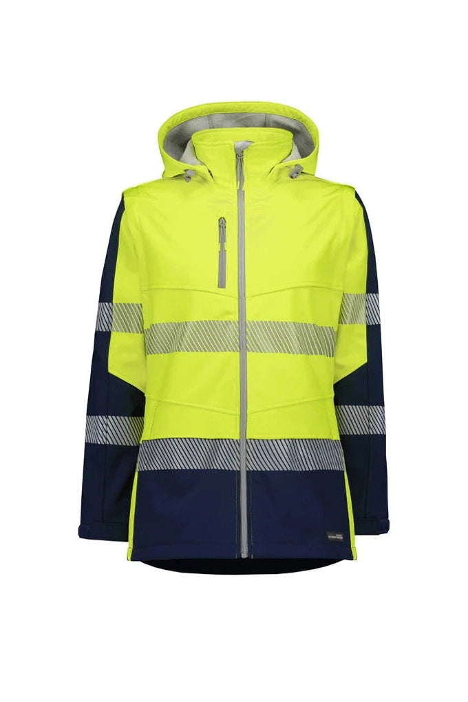 Syzmik Womens Streetworx 2 In 1 Stretch Softshell Jacket ZJ753