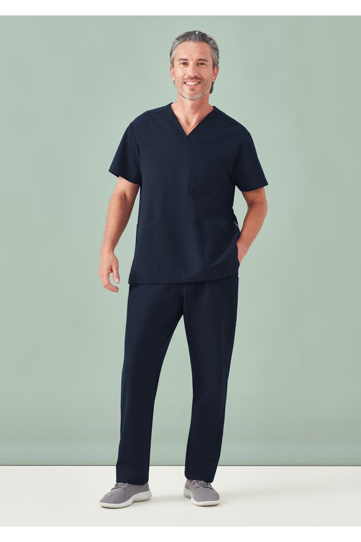Biz Care Unisex Pulse Straight Leg Scrub Pant - CL542UL - Midnight Navy