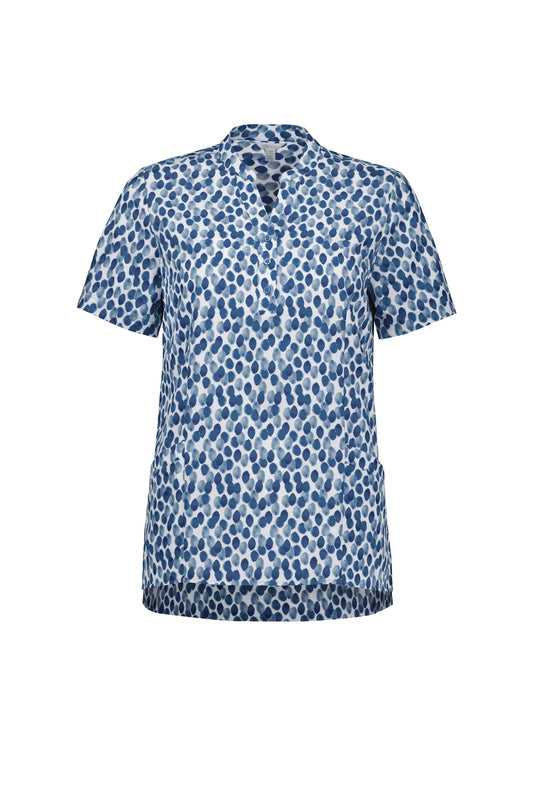  Womens Florence Stardust Print Tunic - CS450LS | Biz Care | Fashion Biz Online
