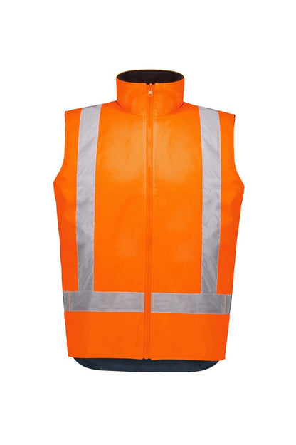 Syzmik Unisex Hi Vis Waterproof Reversible Vest ZV228