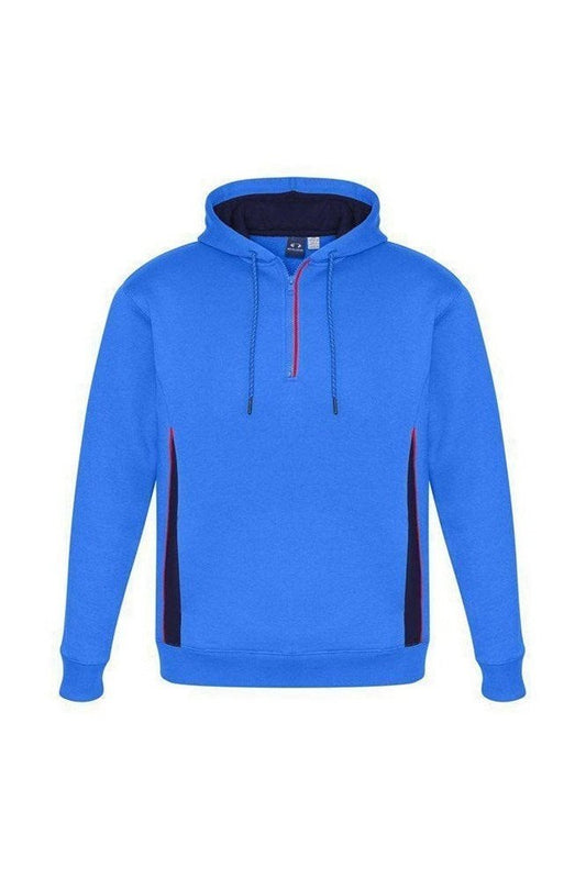 Biz Collection Adults Renegade Hoodie - SW710M - Royal/Navy/Fluoro Orange