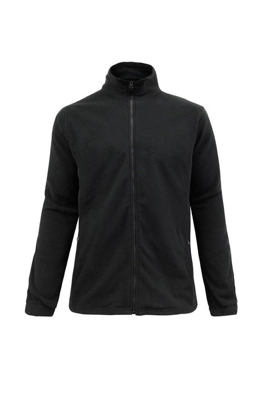 Biz Collection Ladies Plain Micro Fleece Jacket - PF631 - Black