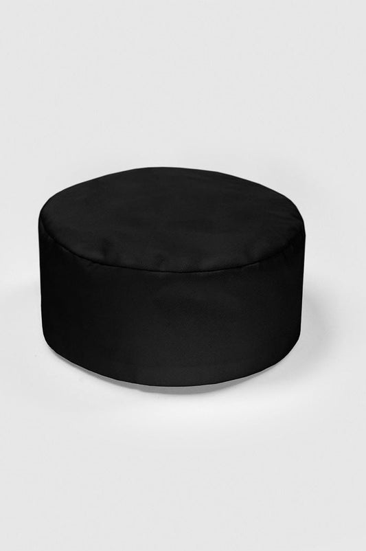 Biz Collection Flat Top Chef Cap - CH238 - Black
