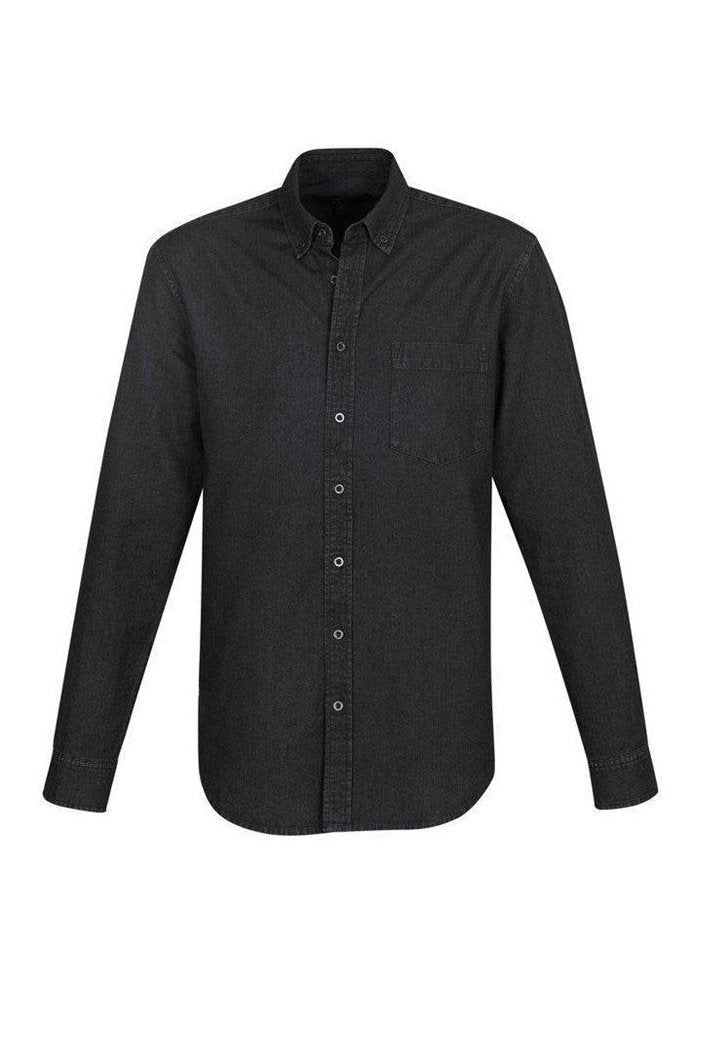  BIZ Indie Mens Long Sleeve Shirt - S017ML | Biz Collection | Fashion Biz Online