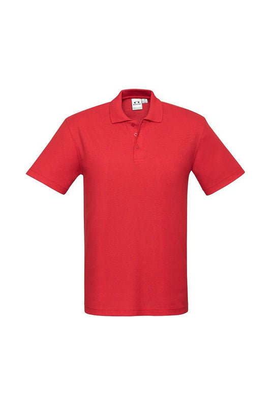 Biz Collection Kids Crew Polo - P400KS - Red