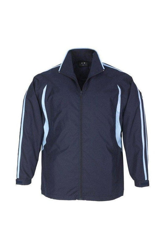 Biz Collection Kids Flash Track Top - J3150B - Navy/Sky