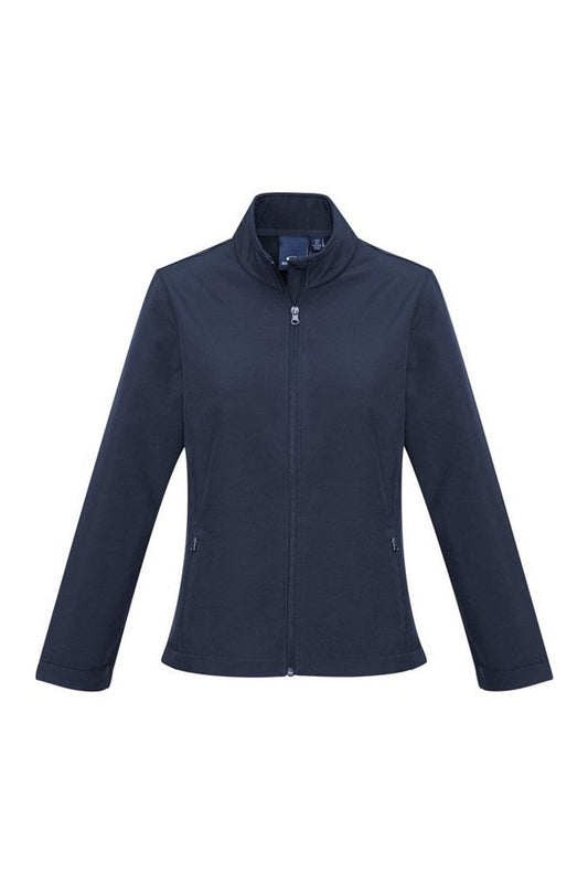 Biz Collection Ladies Apex Lightweight Softshell Jacket - J740L - Navy